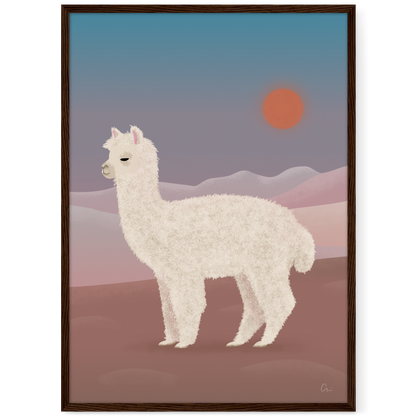 Poster 'Alpaka'