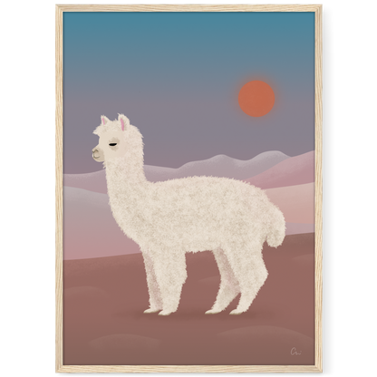 Poster 'Alpaka'